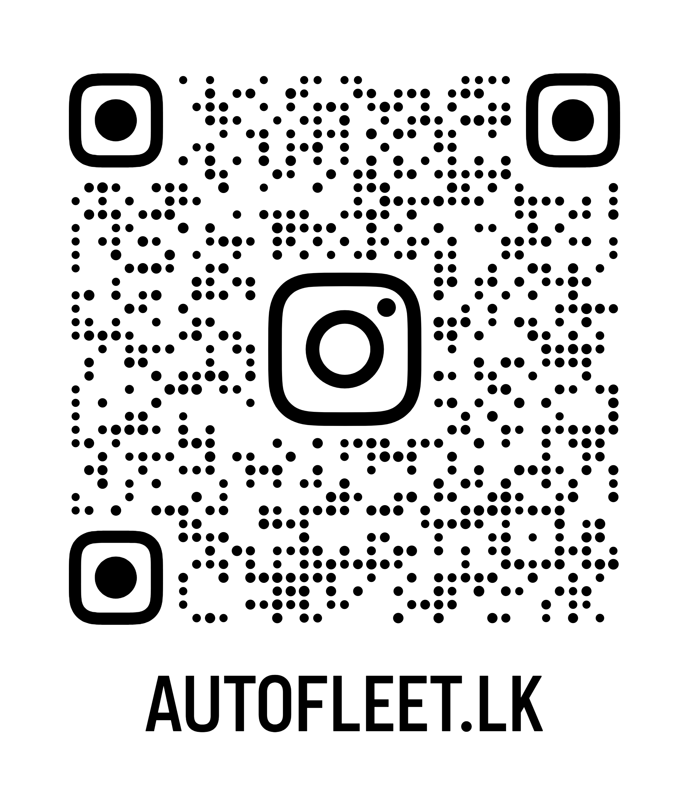 AutoFleet Insta QR